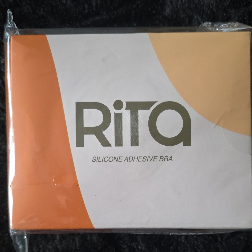 Silicone Adhesive Bra - Orange